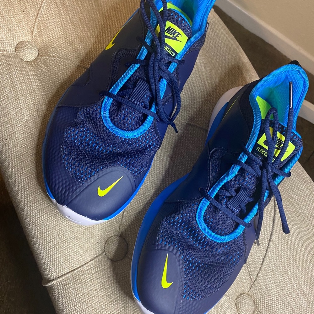 Blue Nike’s